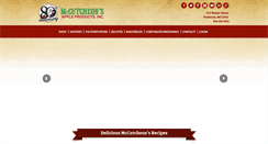 Desktop Screenshot of mccutcheons.com
